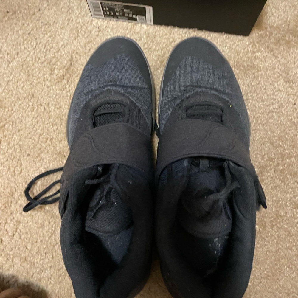 Men's Black Sneakers with Strap